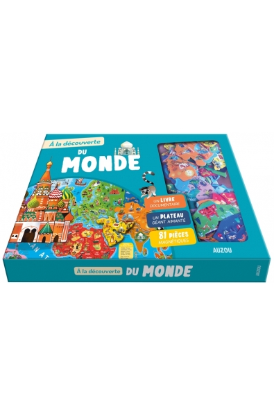 Jeu de société pour 0 à 3 ans: A la Découverte du Monde.