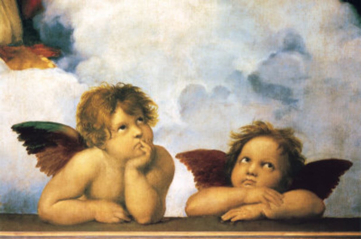 Angels dans The Sixtine Madonna.