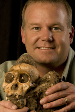 Crâne d'un australopithecus sediba