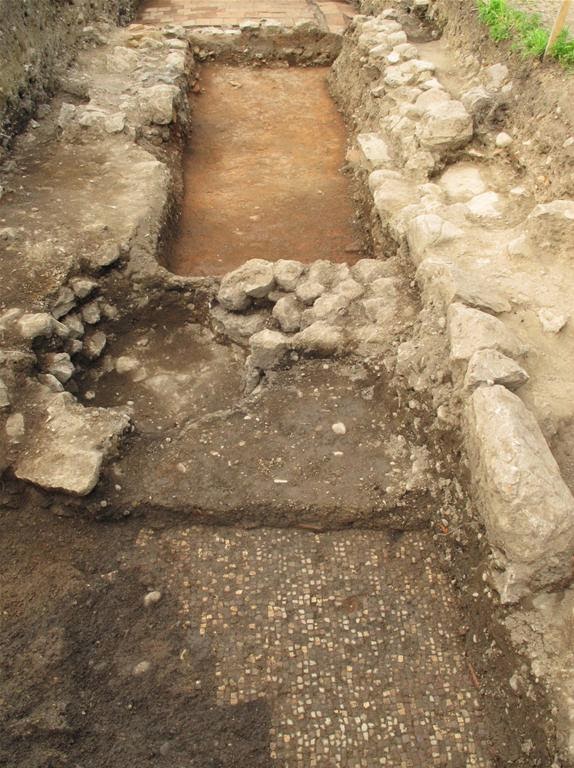 Bain romain ou therme à Gonio en Géorgie il y a 2000 ans.