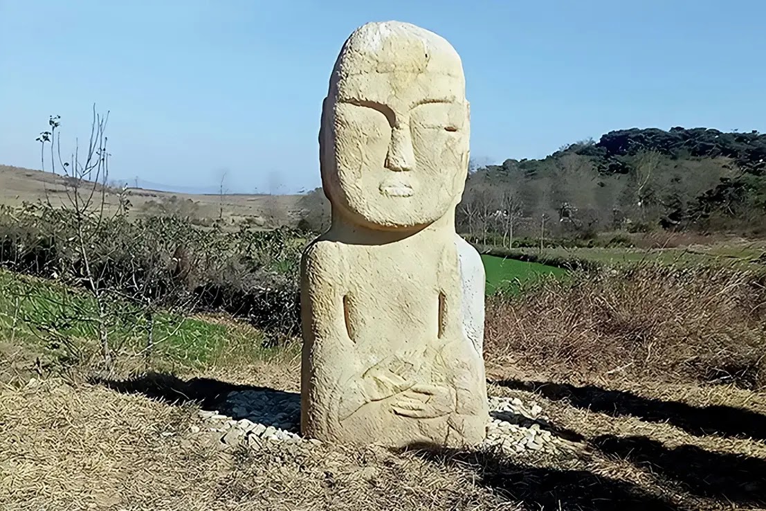 Statue de Bouddha en Corée du Nord.