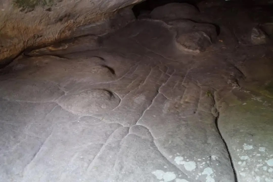 Carte 3D du paysage environnant à Ségognole en France, vieille de 13 000 ans.