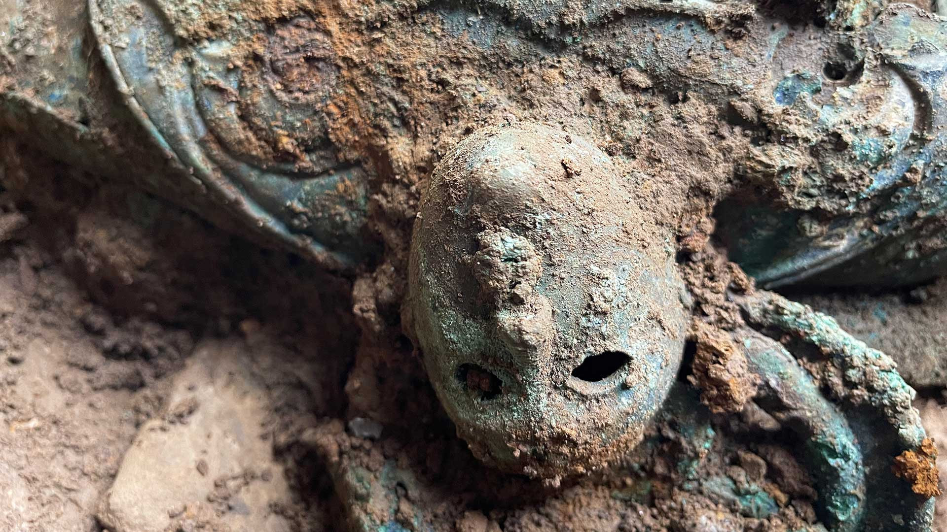 Trésor de Melsonby en Grande-Bretagne, vieux de 2 000 ans.