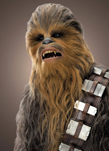 Chewbaccca dans l'épisode de 1983 Le Retour du Jedi