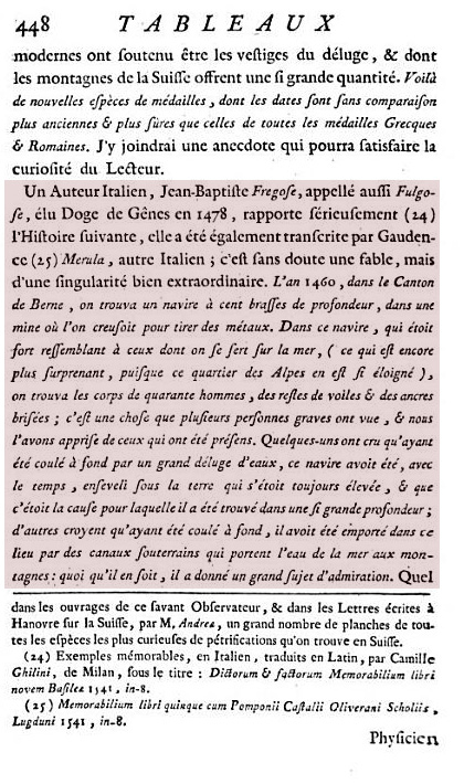Chroniques de l'écrivain Jean-Benjamin de La Borde.