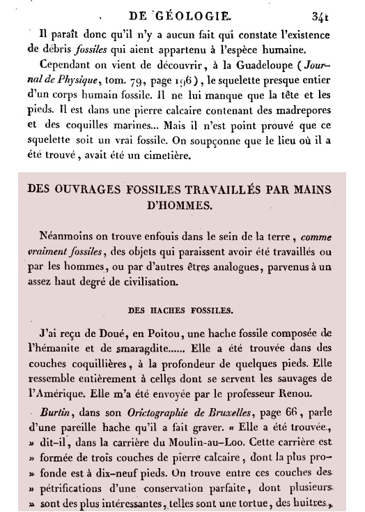 Chroniques du géologue Jean-Claude de la Métherie.