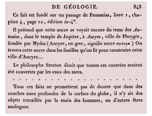 Chroniques du géologue Jean-Claude de la Métherie.
