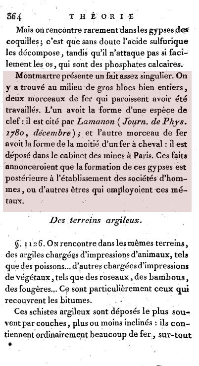 Chroniques du géologue Jean-Claude de la Métherie.