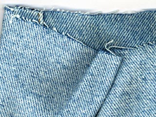 Pantalon jean en coton