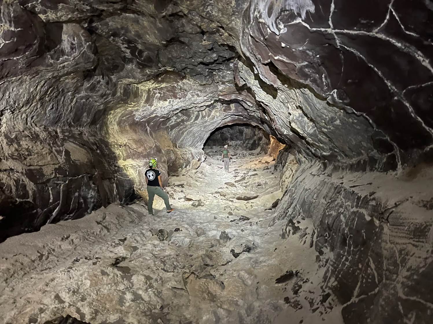 Cueva de los Verdes (île de Lanzarote, archipel des Canaries, océan Atlantique).