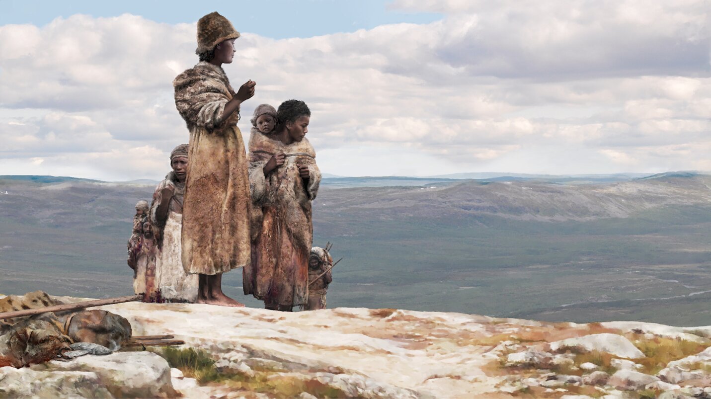 Dame de Zlatý kůň en République tchèque, il y a 47 000 ans.