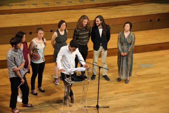 Discours des ingénieur(e)s d'AgroParisTech 2022, à la salle Gaveau à Paris, le 30 avril 2022.