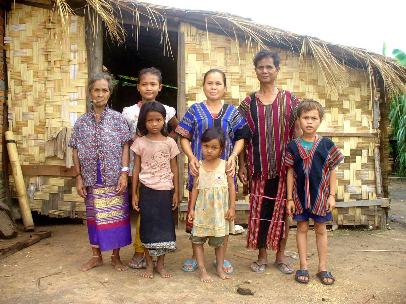 Ethnie : Bru, dans la province de Savannakhet au Laos.