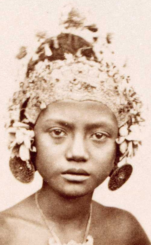 Enfants de Bali (Indonésie), par Isidore van Kinsbergen (1865-1866).