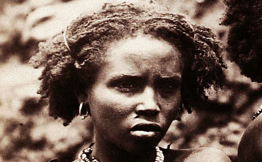 Ethnie somali (Harar, Ethiopie), par Édouard Joseph Bidault de Glatiné (1880).