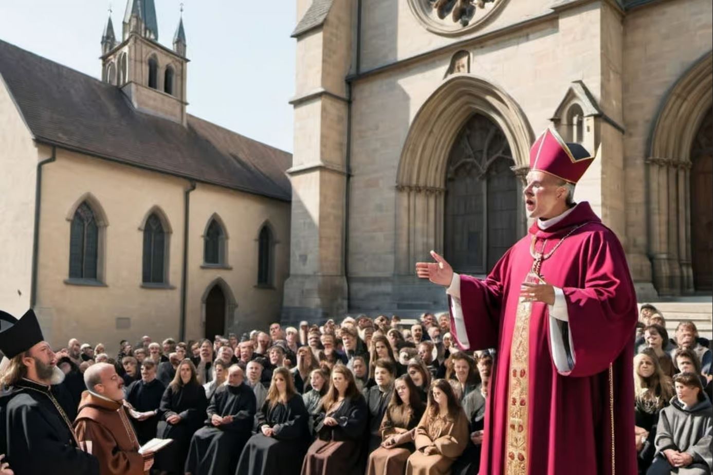 Evêque Othon de Bamberg (Allemagne, Pologne).