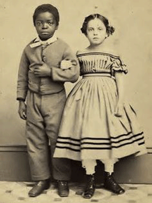 Homme noir & femme blanche