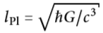 Formule de la longueur de Planck