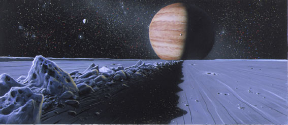 Ganymède, lune de Jupiter