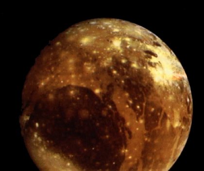 Ganymède, lune de Jupiter