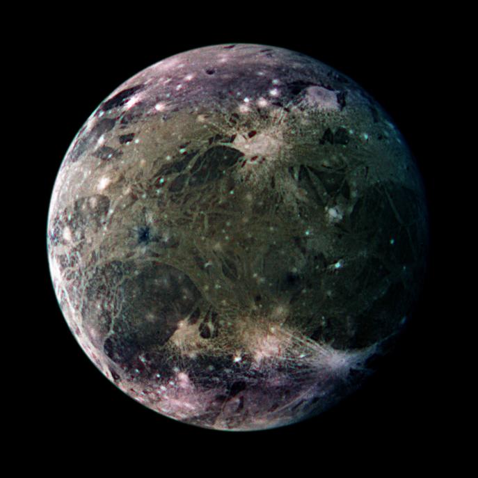 Ganymède, lune de Jupiter