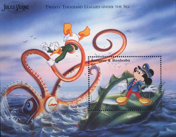 Giant squid ou calmar géant