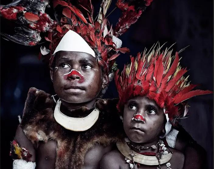 Goroka en Papouasie /Nouvelle-Guinée (Jimmy Nelson).