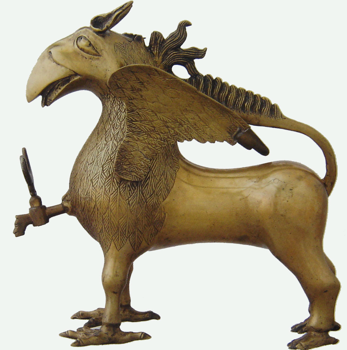 Griffon ailé en 1400 ans de notre ère.