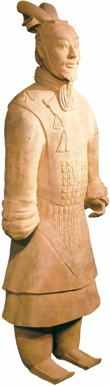 Guerrier de l'empereur Qin Shi Huang (221 à 206 ans avant notre ère.