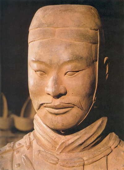 Guerrier de l'empereur Qin Shi Huang (221 à 206 ans avant notre ère.