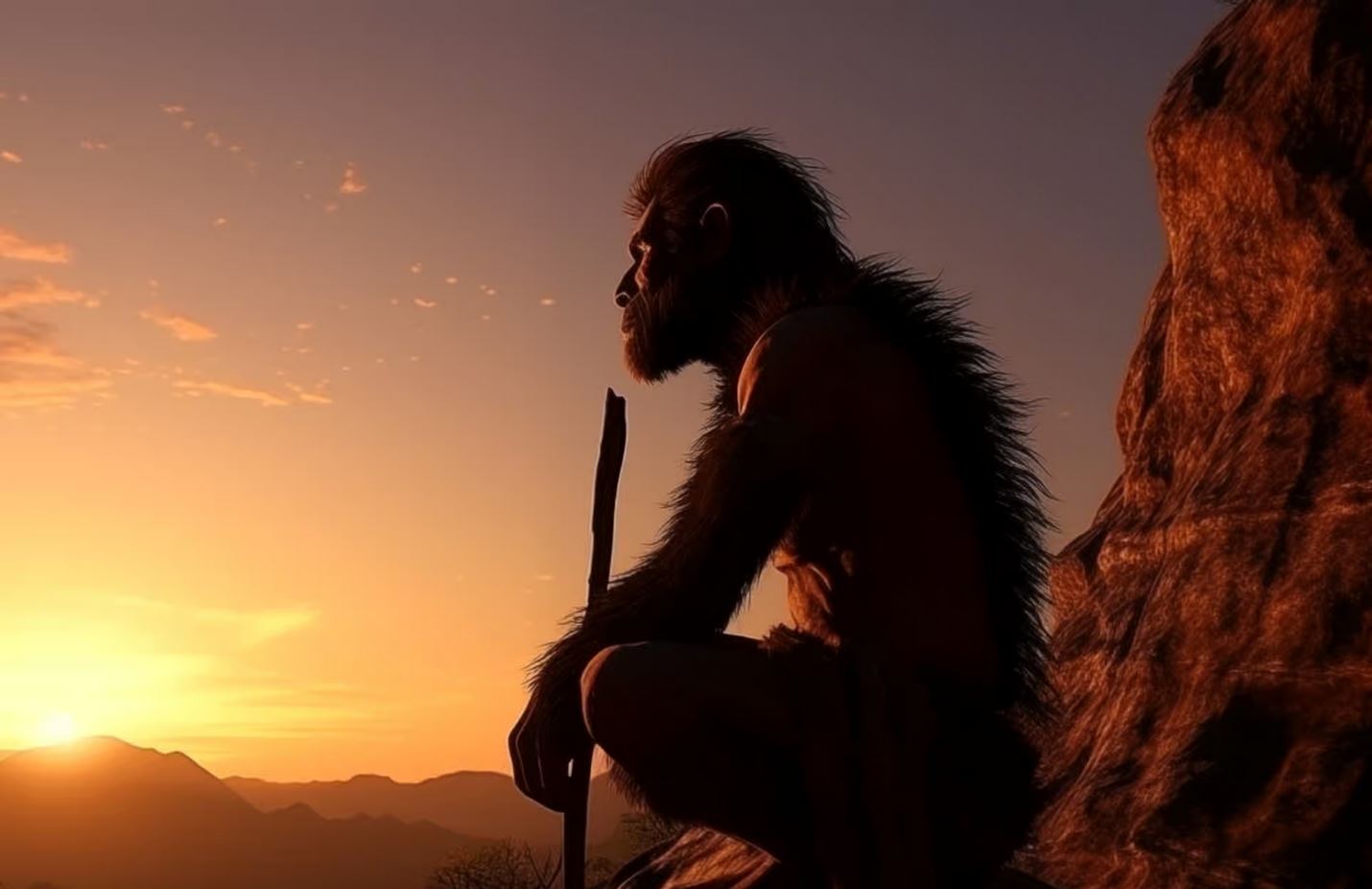 Homo erectus, à Gostry Verkh, près de Korolevo, en Ukraine, il y a 1,42 million d'annés.