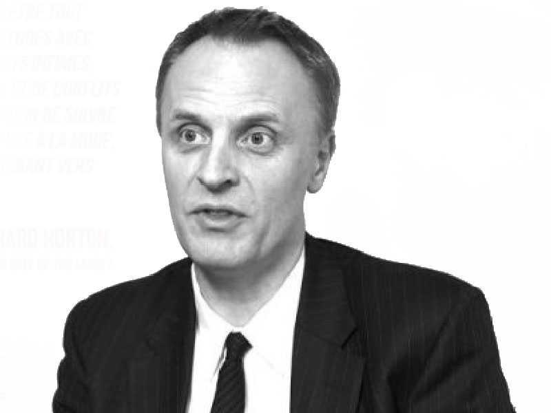 Dr Richard Horton, rédacteur en chef de The Lancet