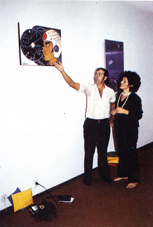 Hermonio & Bianca & leur humanoïde Karran.
