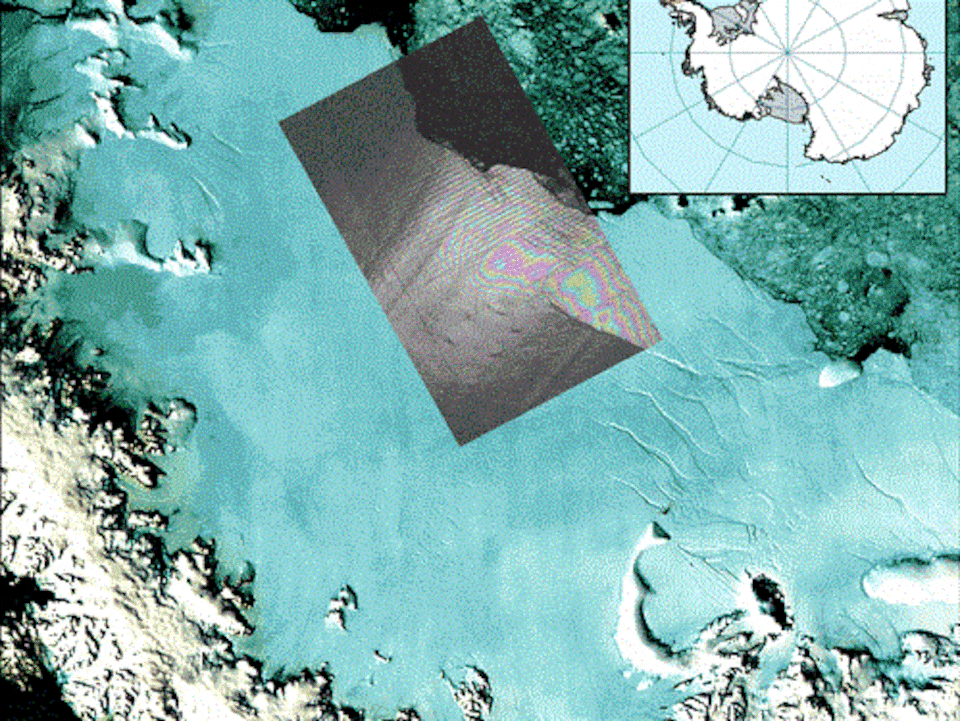 Iceberg A68 en Antarctique