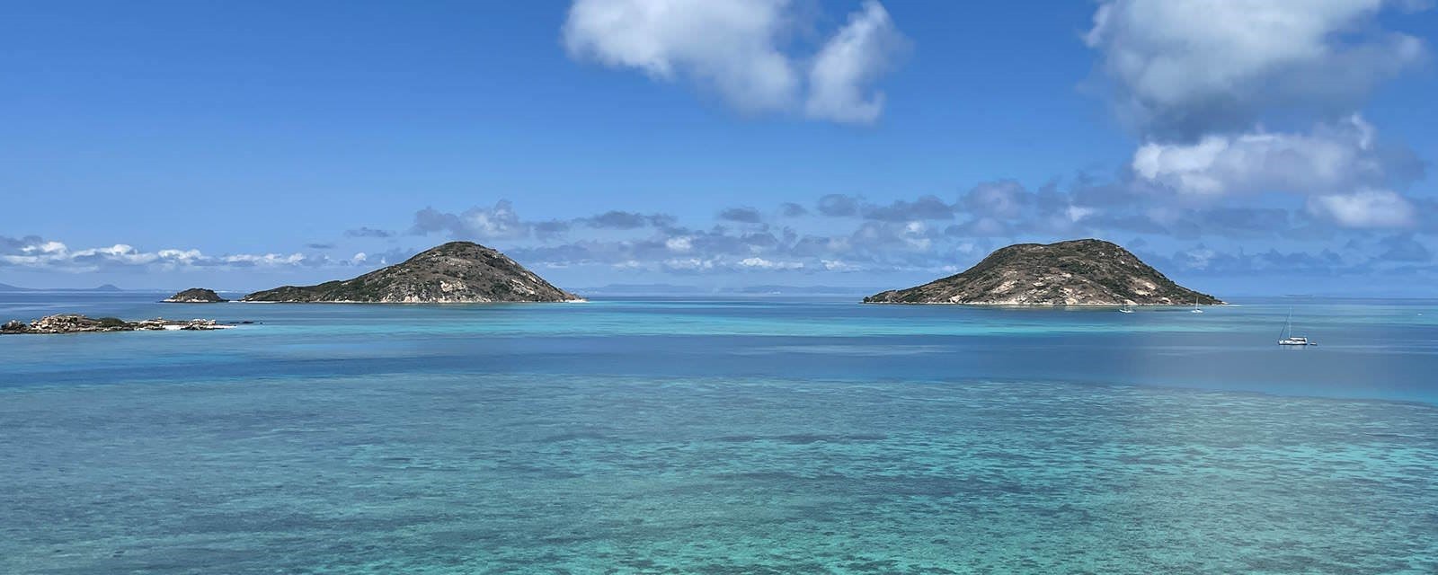 L'île Lizard proche de l'Australie.