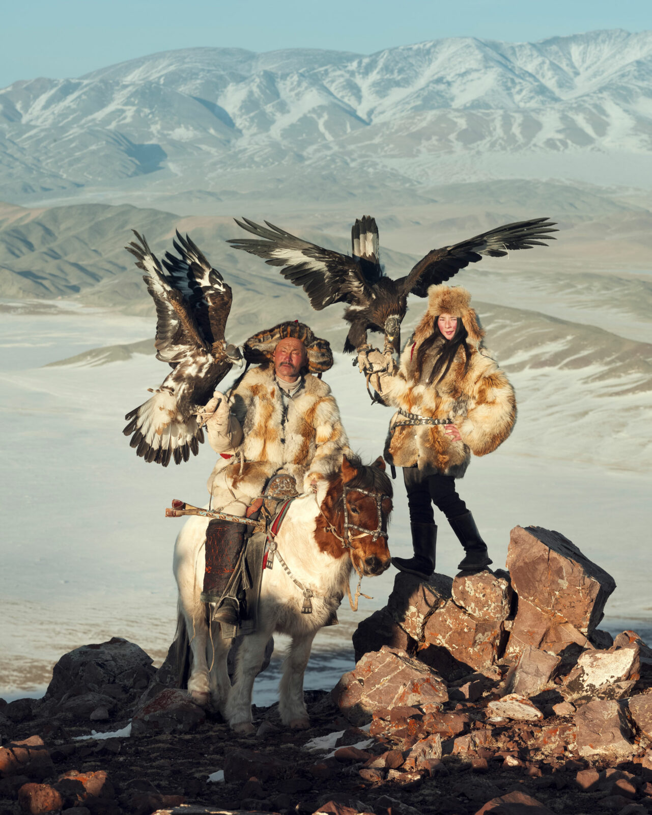 Kazakh en Mongolie (Jimmy Nelson)