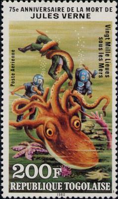 Kraken ou pieuvre géante
