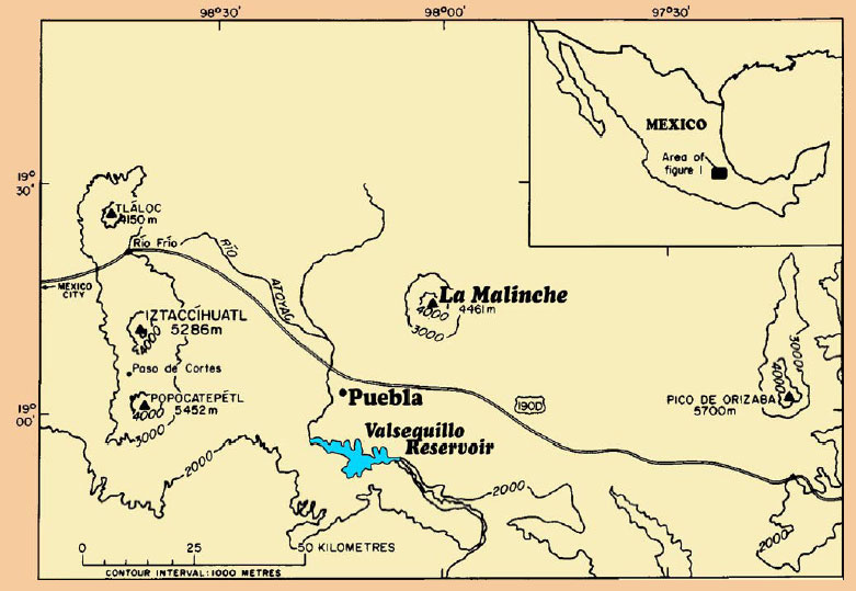 La Malinch volano au Mexique.