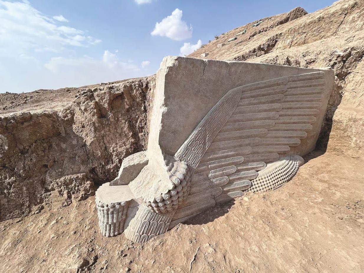Lamassu, taureau ailé.