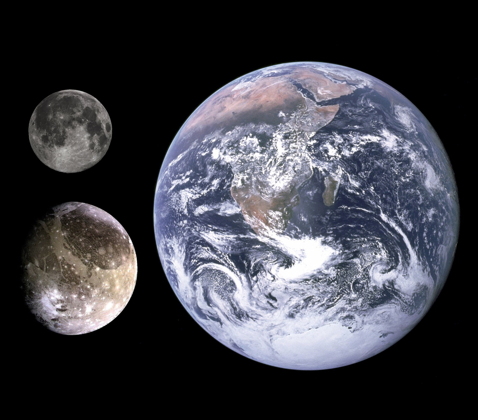 Ganymède, lune de Jupiter