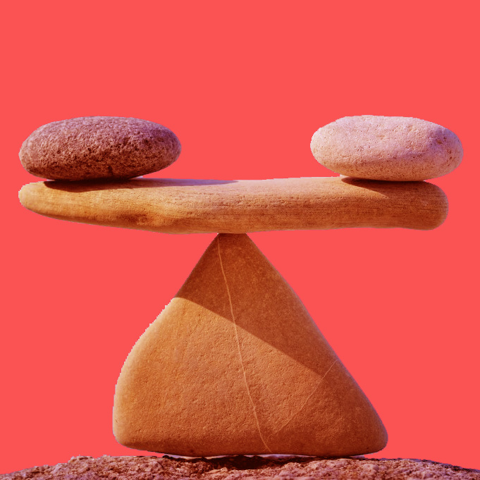 Equilibre de pierres, ou Masse
