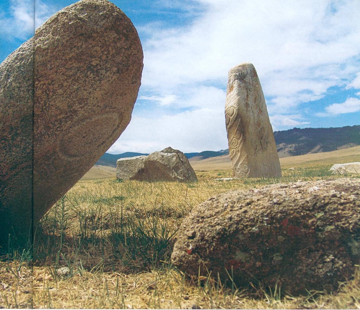Menhir de Nuramtun Uzüür, en Mongolie.