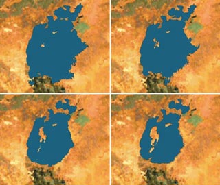 Mer d'Aral asséchée