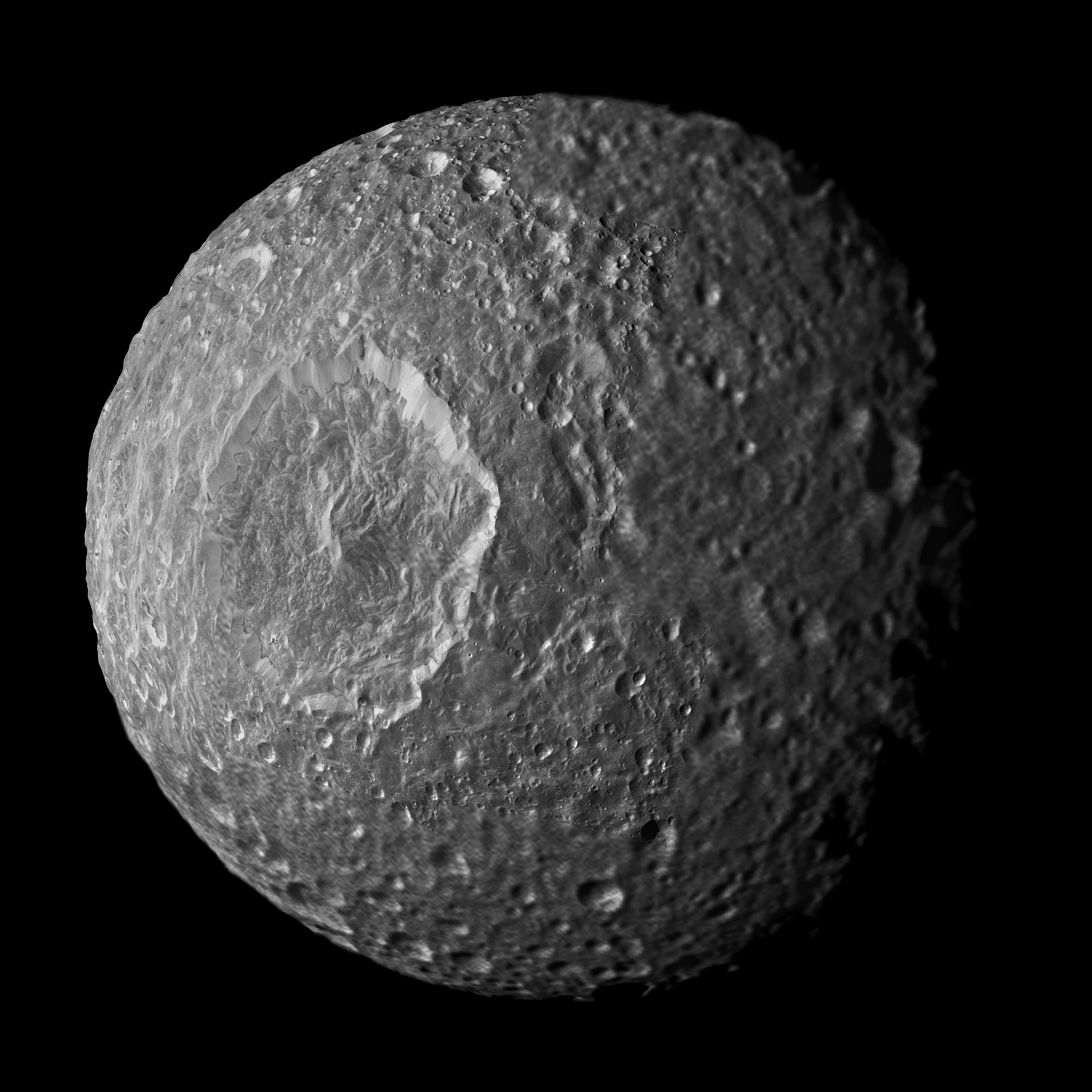 Mimas, lune de Saturne