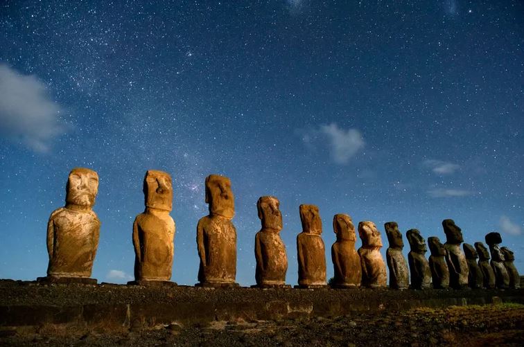 Fatu Hiva, l'île la plus méridionale, la plus au sud des Marquises.