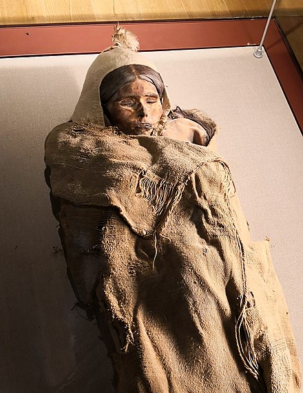 Momie de Loulan en Chine.