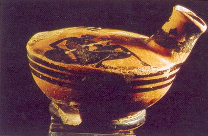 Amphore dans l'épave Grand Ribaud F.