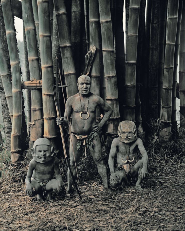 Mudmen en Papouasie / Nouvelle-Guinée (Jimmy Nelson)