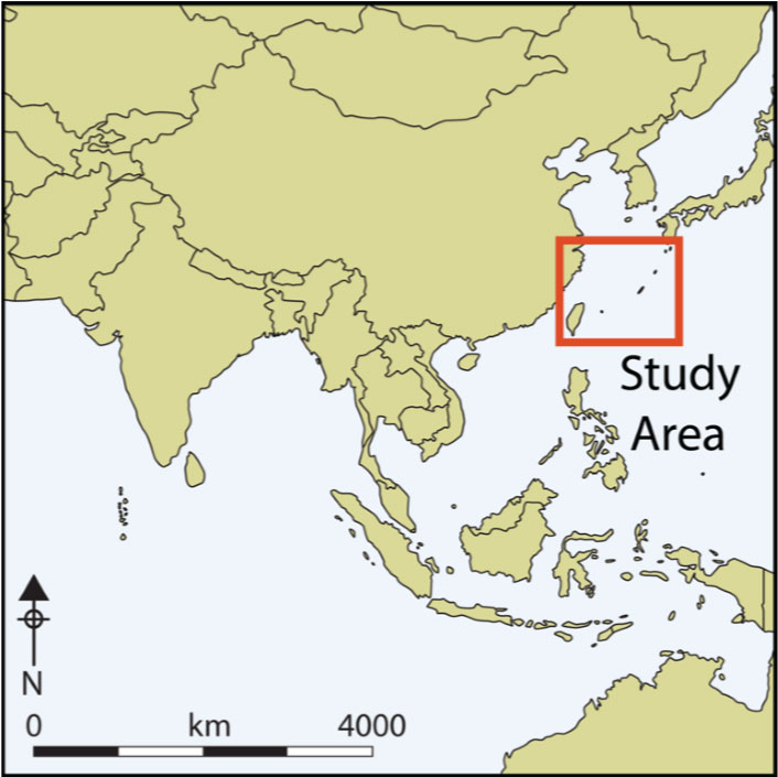 Navigation entre Taïwan & le Japon, il y a entre 30 000 et 50 000 ans.