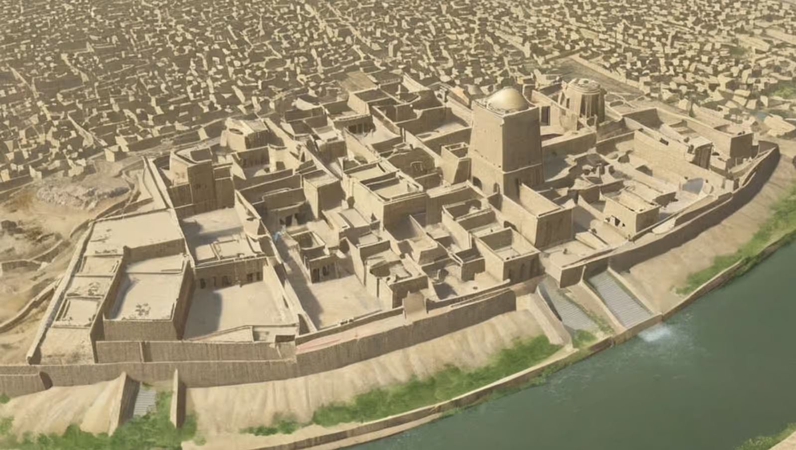 Cité antique de Ninive en Irak